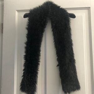 Faux fur scarf